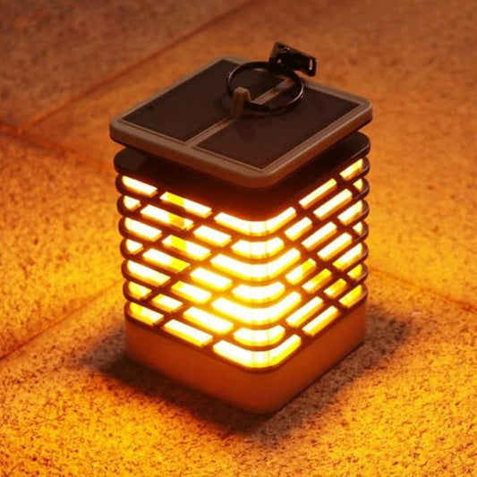 solar dancing fire lantern